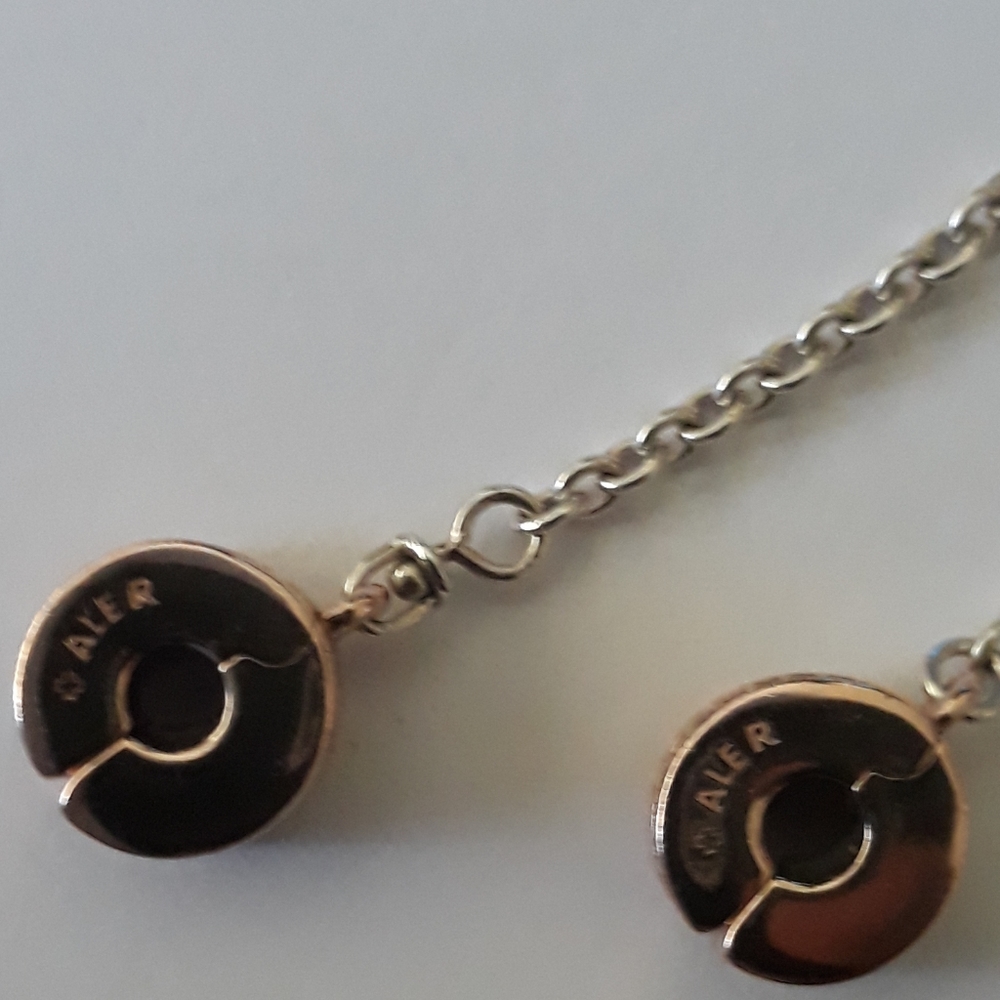 New Pandora Rose Gold/Sterling Silver Safety Chain - Picture 4 of 4
